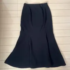 GU ブラック フレアスカート