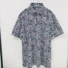 Munsingwear 半袖ポロシャツ 迷彩 カモフラ ブルー - メルカリ