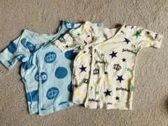 (美品)ベビー肌着　短肌着　2枚セット baby doll