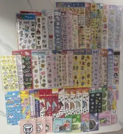 ③ まとめ売り 4サイズステッカー 34枚 ディズニー サンリオ たまごっち ③ まとめ売り 4サイズステッカー 34枚 ディズニー サンリオ