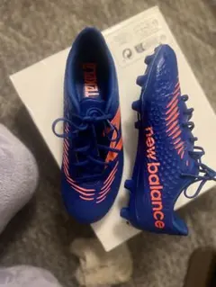 new balance Furon サッカーシューズ 青/オレンジ