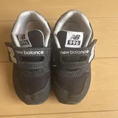 New Balance 996 キッズシューズ ブラック