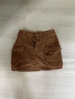 カーゴミニスカート ブラウンのサムネイル