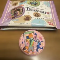 バンダイ Disney キャラクターズビスケット２ 刺繍缶バッジ『ズートピア』