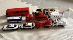 トミカ・ロングトミカ セット パトカー・消防車など