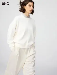 UNIQLO スムースコットンクルーネックセーター
