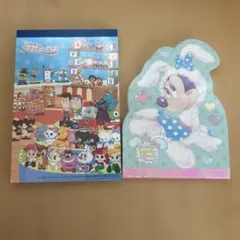 ミニーマウス ウサギ耳 メモ帳 Disney Store限定
