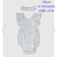 baby GAP リバティ柄ロンパース 6-12ヶ月　70cm
