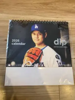 【新品未使用】2026年 大谷翔平 ロサンゼルス・ドジャース カレンダー
