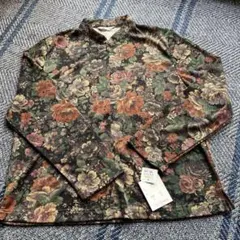 【新品未使用タグ付き】ZARA風　昭和レトロ　日本製　レディーストップス