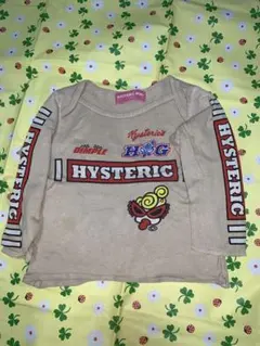 ヒスミニ ロゴが可愛い長袖Tシャツ