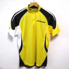 DUNLOP ダンロップ ハーフジップ 半袖スポーツシャツ メンズM