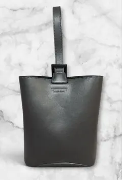 ✨ 美品 BEAUTY&YOUTH ハンギングポーチミニ バケツ型バッグ グレー 