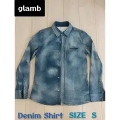 ★glambのデニムシャツ　S★のサムネイル
