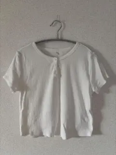 coca リブヘンリーネックTシャツ