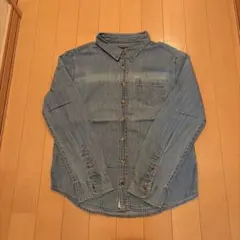 薄手デニムシャツ