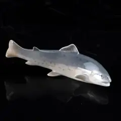 Y2905-5 ロイヤルコペンハーゲン フィギュリン ニジマス　ふ
