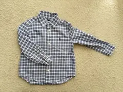 Ralph Lauren チェック柄長袖シャツ 3/3T