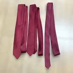 さっちゃん様専用ネクタイ　えんじ色