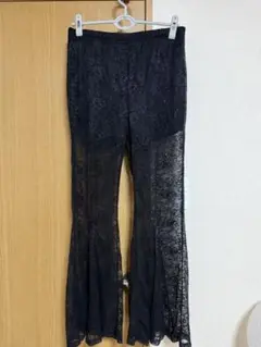 SHEIN レースフレアパンツ 大きいサイズ 3XL