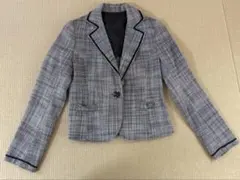 Park Lane チェック柄 ツイード　グレー スーツ