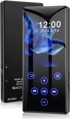 MP3 플레이어, 내장 64기가바이트, 블루투스 5.0 호환, 최대 128GB