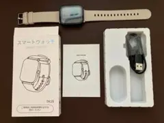 スマートウォッチ TK19 本体★保護ケース装着済み★