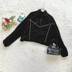 ✨未使用✨ ページボーイ トラックジャケット 長袖 ハーフジップ F ショート丈