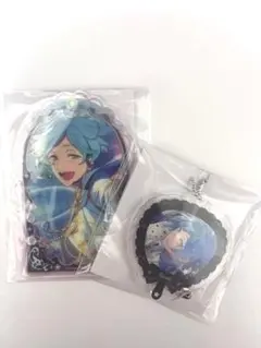 あんスタ 深海奏汰 スケルトンうちわmini ジュエリープレートコレクション