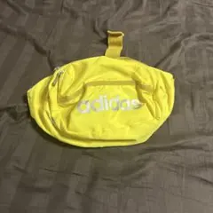 adidas イエロー ウエスト ポーチ バッグ y2k 値下げ⭕️