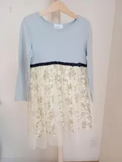 ☆重ねレースワンピース☆130cm