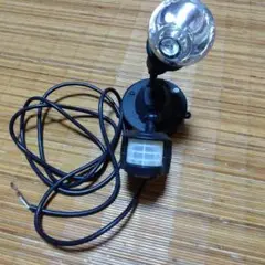 センサーライト 球形 AC電源 約1.5mケーブル