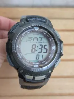 PROTREK PRW-3000 電波ソーラー ブラック グレー - メルカリ