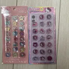 おはじきシール キティ セット