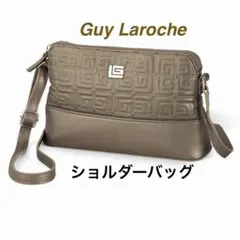 【美品】 ショルダーバッグ Guy Laroche ブロンズ 軽量のサムネイル