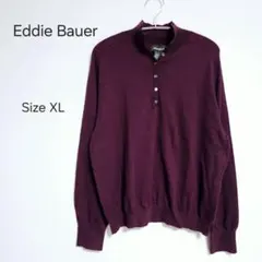 ☆新品未使用☆Eddie Bauer エディー・バウアー 紫 ポロシャツXL