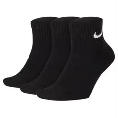 最終価格！NIKE エブリデイクッションアンクル トレーニングソックス (3足)