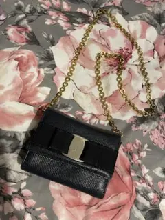 フェラガモ ヴィンテージ チェーンウォレット