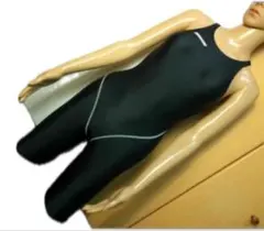 ブラック ナイロン スイムウェア Mサイズ