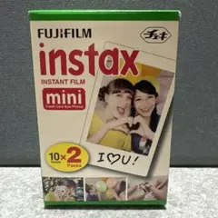 [未使用]FUJIFILM instax mini インスタントフィルム 20枚