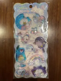 キラリン　ウォーターシール　うさぎ　くま　ユニコーン