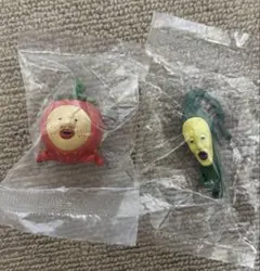 こびとづかん おすわりマスコット ガチャガチャ2点セット