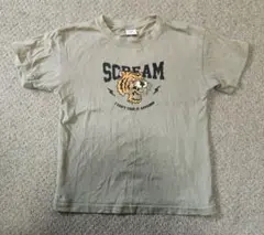 devirock　デビロック　半袖Tシャツ　カーキ　130cm