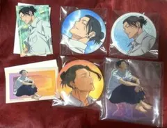 呪術廻戦　セガラッキーくじ　アクスタ　缶バ　特典　ステッカー　五条　夏油　2