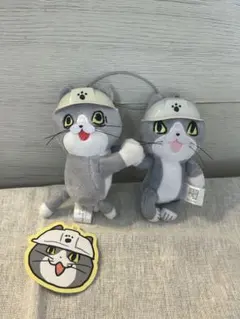 仕事猫　ぬいぐるみ　キーホルダー