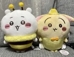 妖精なちいかわBIGぬいぐるみ （うさぎ） ハチさんBIGぬいぐるみ（ちいかわ）