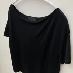 UNTITLEDアンタイトル 半袖 ニット 黒 ブラック2 Mサイズ♡