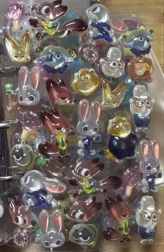 ズートピアボンボンドロップシール ぷっくりふわふわシール 3枚セット