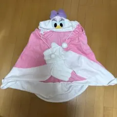 【ディズニー】デイジー　フード付きポンチョ