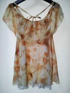 【美品】INGNI イング　キャミソール　フレア　黄色